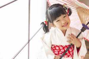 七五三　女の子　男の子　三歳　五歳　七歳