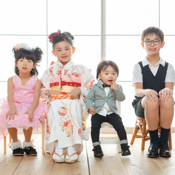 七五三の時の 兄弟 、姉妹の服装は？