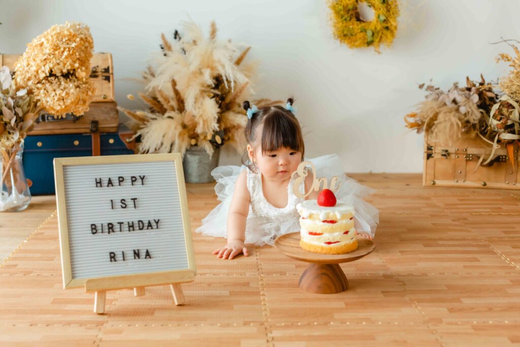 スマッシュケーキ　子供　子ども　写真　キッズ　フォト　ケーキ