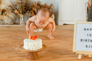 キッズ　1歳　バースデー　フォト　写真　子供　子ども　スタジオ　撮影　スマッシュ　誕生日　いちご