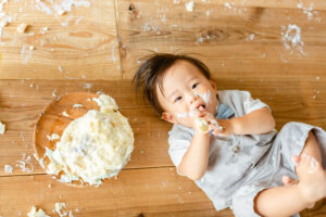 バースデー　1歳　スマッシュ　子供　赤ちゃん　キッズ　フォト　写真　撮影　スタジオ