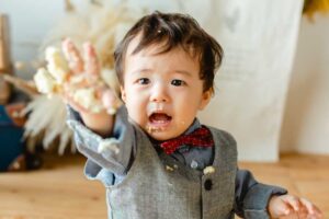 バースデー　1歳　スマッシュ　子供　赤ちゃん　キッズ　フォト　写真　撮影　スタジオ