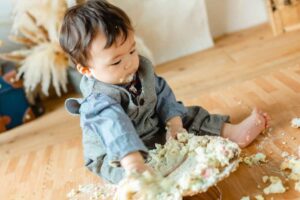 バースデー　1歳　スマッシュ　子供　赤ちゃん　キッズ　フォト　写真　撮影　スタジオ