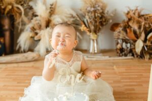 バースデー　1歳　スマッシュ　子供　赤ちゃん　キッズ　フォト　写真　撮影　スタジオ
